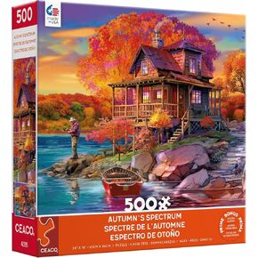 Ceaco - Autumn's Spectrum - 500 Piece Jigsaw Puzzle in Kuwait