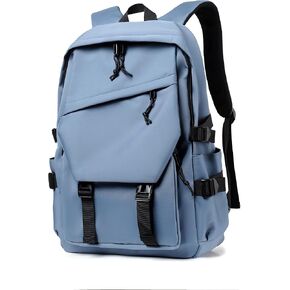 Water Resistant Multi-Pocket Laptop Backpack for Work & Travel, Fits 14" Computer, Lightweight and Durable (White) in Saudi Arabia