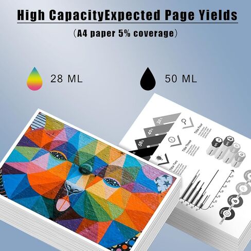 938XL Compatible Ink Cartridge Replacement for HP 938 for HP OfficeJet Pro 9110B 9120 9130 9720 9730,Combination Pack in Saudi Arabia