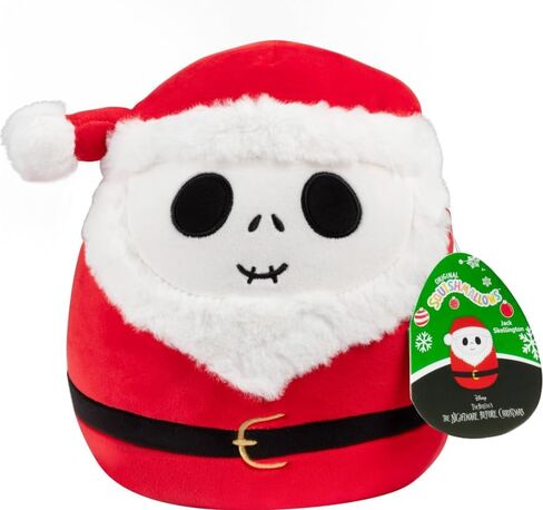 Squishmallows Nightmare Before Christmas Santa Jack Skellington 6.5 Inch Plush in Saudi Arabia