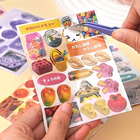 1000+ Pcs Cute Scrapbook Stickers Travel Laser Sticker Book for Adult Korean Stickers for Journaling Diary Aesthetic Photocard Glitter Kawaii Sticker Decor for DIY Card Art Crafts Purple+Pink in Saudi Arabia