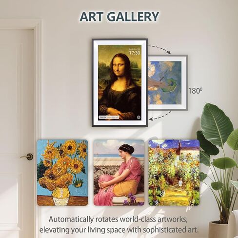 15.6 "رسم تخطيطي تقويمي رقمي - 1080 بكسل شاشة تعمل باللمس التفاعلية 1080p الكاملة ، مخطط عائلي ذكي ، عرض تقويم تقويم رقمي للمكتب لجدولة سلسة (أسود) in Saudi Arabia