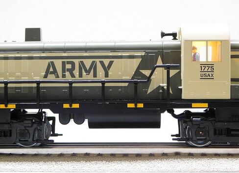 US Army LIONCHIEF RS-3 Diesel Locomotive Engine #1775 O Gauge 2223010-E in Saudi Arabia
