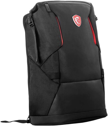 MSI Urban Raider Gaming Laptop Backpack, Quick Access, Padded Mesh, Lightweight Polyester Exterior, Fits Up to 17" Laptop, Water Repelent IPX-2, Medium in Saudi Arabia