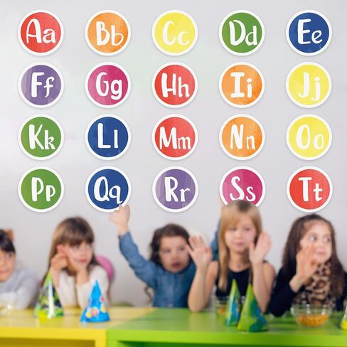 124 قطعة من كلمة الجدار ، لوحة ، مجموعة كلمة ، خطابات الجدار ، ألواح ، ألواح ، ألواح ، لزخرفة الفصول الدراسية (ألوان مائية) in Kuwait