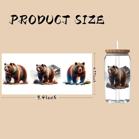 36 ورقة لفات الأشعة فوق البنفسجية DTF لـ 16 أوقية ، تم تصنيع غلاف كأس UV DTF بواسطة الغزل in Kuwait