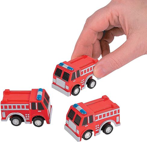 Fun Express - Truck Fire Truck لعيد الميلاد - الألعاب - السيارات - السيارات والقوارب والمتسابقين - عيد ميلاد - 12 قطعة in Saudi Arabia