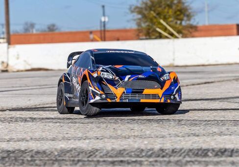 Traxxas 74276-4-ORNG-Ford Fiesta St Vxl 1/10 4WD Rally Car RTR ، Orange in Saudi Arabia
