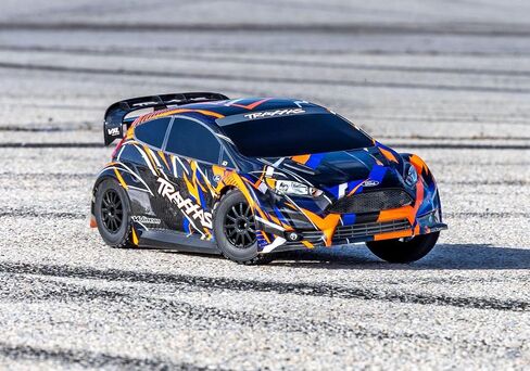 Traxxas 74276-4-ORNG-Ford Fiesta St Vxl 1/10 4WD Rally Car RTR ، Orange in Saudi Arabia