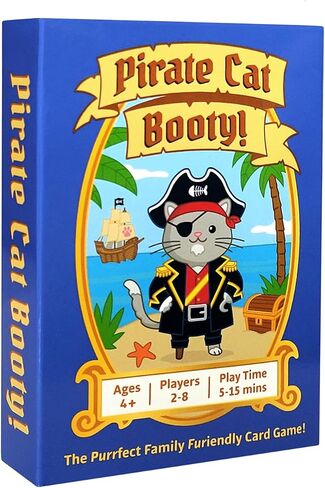 Pirate Cat Booty! A Fun Family Card Game for Kids and Adults Ages 4 and up, 2-8 Players in Saudi Arabia