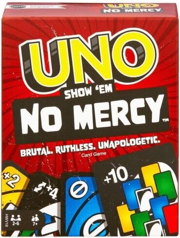 Mattel Uno No Mercy ، DOS و Phase 10 Game Game ، Combo Pack of 3 in Saudi Arabia