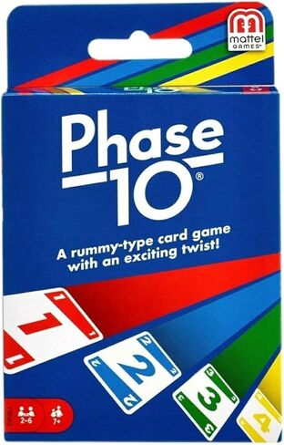 Mattel Uno No Mercy ، DOS و Phase 10 Game Game ، Combo Pack of 3 in Saudi Arabia