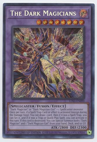 يو جي- أوه! The Dark Magicians - LDS3 -EN090 - Secret Rare - 1st Edition in Saudi Arabia
