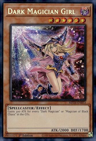 Girl Dark Magician Girl (فن بديل) - MP24 -EN053 - Secret Secret Rare - 1st Edition in Saudi Arabia