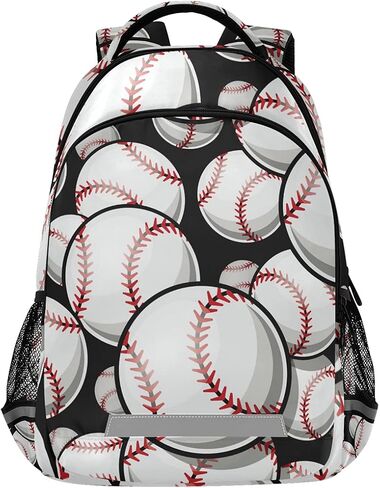 panksolu Skull & Sunflowers Backpacks Lightweight Laptop Backpack School Book Bag Travel Hiking Daypack for Women Men Teens Kids One Size in Kuwait