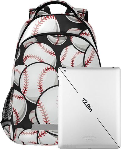 panksolu Skull & Sunflowers Backpacks Lightweight Laptop Backpack School Book Bag Travel Hiking Daypack for Women Men Teens Kids One Size in Kuwait