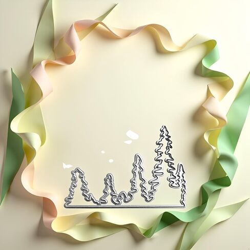 Pine Tree Mould Cutting Dies, for DIY Scrapbooking Photo Album Decorative Embossing Paper Dies for Card Making Templated in Saudi Arabia