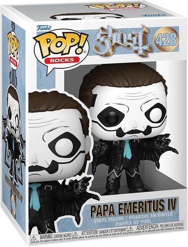 Funko Pop! Rocks: Ghost Band - Papa Emeritus IV - Collectable Vinyl Figure - Gift Idea - Official Merchandise - Toys for Kids & Adults - Music Fans - Model Figure for Collectors and Display in Saudi Arabia