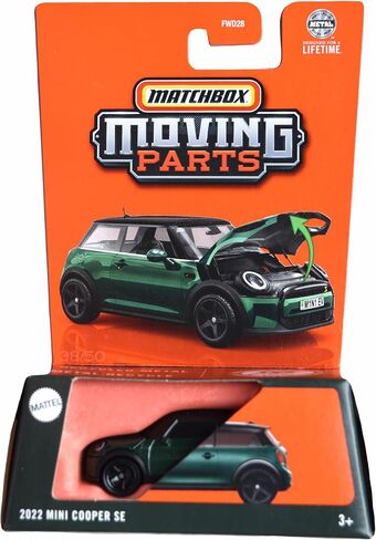 Matchbox 2022 Mini Cooper SE, Moving Parts [Green] in Saudi Arabia