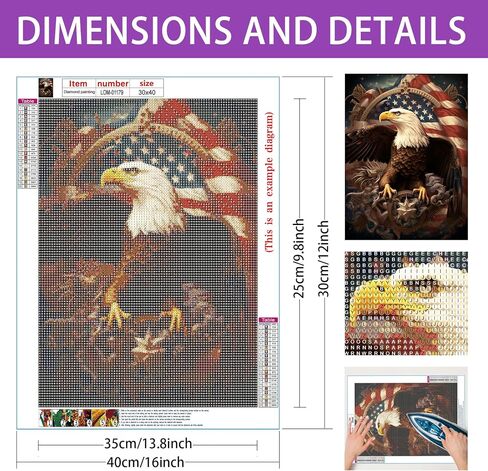 LOMSIOY DIY 5D Diamond Art Kits for Adults, Horse Diamond Painting Kits for Beginner, Farm Diamond Art with Round Full Drill Rhinestone Crafts Gem Arts for Home Wall Decor 12 * 16 inch in Saudi Arabia