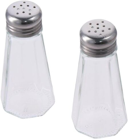 2pcs Glass Seasoning Bottle Seasoning Bottle Kitchen Supplies Seasoning Jar Pepper and Salt Shaker Pepper Powder Shaker,Glass Seasoning Bottle,Pepper Seasoning Tool(2pcs 2oz) in Saudi Arabia