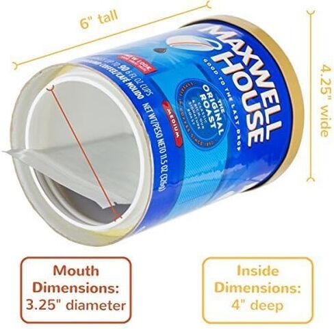 Maxwell Coffee Diversion Safe Stash Can - 11.5oz 2017 Model in Saudi Arabia