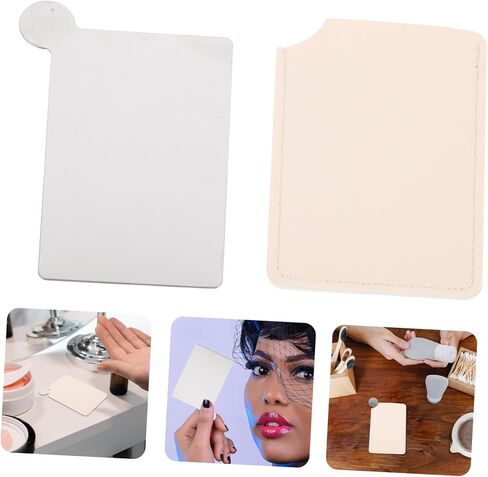 Stainless Steel Makeup Palette Set 5-Piece Mixing Tray for Foundation and Pigment Easy to Clean Cosmetic Mixing Tool with Storage Holder for Professional Use in Saudi Arabia
