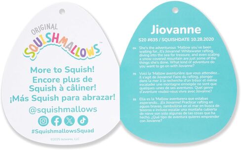 Squishmallows Original 20in Ilene the Pink Unicorn مع قوس قزح Mane - Jazwares Plush الرسمية (Jumbo) in Saudi Arabia