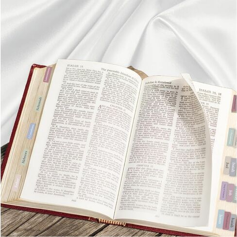 علامات تبويب الكتاب المقدس مغلفة للنساء والرجال ، وقم بإعادة وضع علامات تبويب للكتاب المقدس للطباعة الكبير للدراسة ، وسهلة القراءة وملحقات الكتاب المقدس التفاح ، والأخضر التدرج in Saudi Arabia