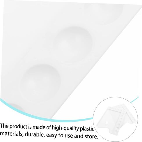 Homoyoyo 3pcs بلاستيك ألوان مائية الصباغ الصباغ DIY لوحة الطلاء الفنية سهلة التنظيف للطلاب الفنانين المشاريع الحرفية in Saudi Arabia