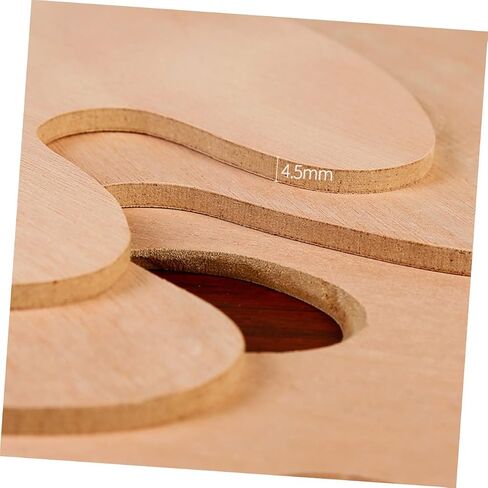 DOITOOL Wooden Oil Painting Pigment Palette for Paint Mixing Plate Art Painting in Saudi Arabia