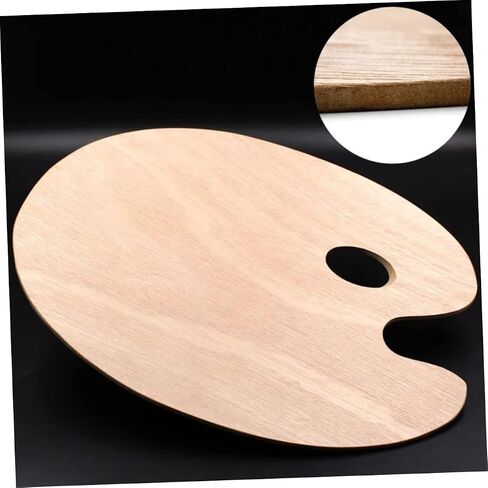 DOITOOL Wooden Oil Painting Pigment Palette for Paint Mixing Plate Art Painting in Saudi Arabia