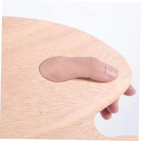 DOITOOL Wooden Oil Painting Pigment Palette for Paint Mixing Plate Art Painting in Saudi Arabia