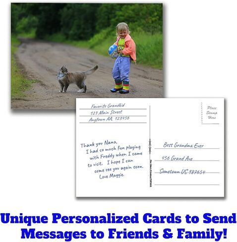 Personalized Custom Postcards, MakeYour Own: Party, Birthday, Wedding, Event Invitations, Business Handouts, Moving Notices, RSVPs, Thank You Notes, Save the Date, Blank Postcards, Anything You Can Imagine! in Saudi Arabia