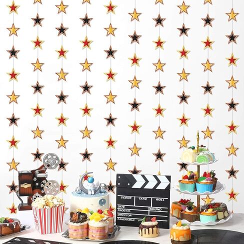 TAOBARY 6 PCS موضوع فيلم Star Garland Banner Decor in Saudi Arabia