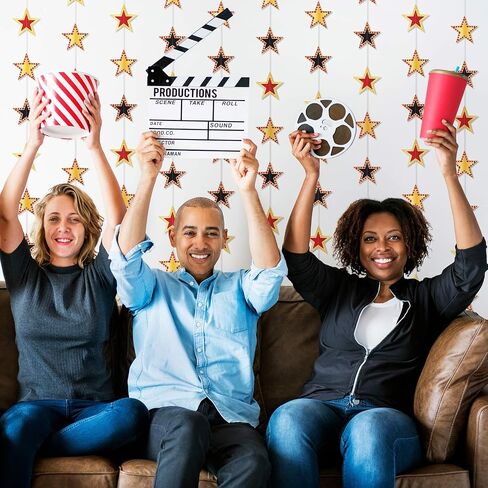 TAOBARY 6 PCS موضوع فيلم Star Garland Banner Decor in Saudi Arabia