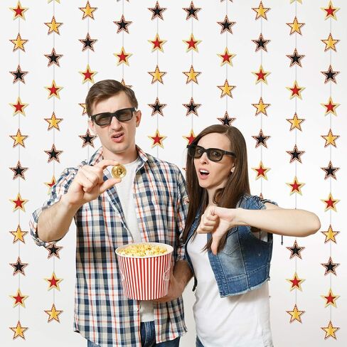 TAOBARY 6 PCS موضوع فيلم Star Garland Banner Decor in Saudi Arabia