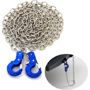 CNC الألومنيوم سبيكة RC TOR HOOK ، HOINCH CRAWLER HOINCH لـ SCX10 TAMIYA D90 D110 TF2 TRX4 CC01 ETC 1/10 RC Crawler ، Off-Road and Recovery Models (Blue Hook) in Kuwait