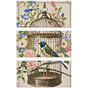 Rub on Transfers for Crafts, 3 Sheets Gold Bird Flower Tree Rub on Transfer Sticker Decals Waterproof Furniture Transfer UV DTF for Glass Wood Home Decor in Kuwait