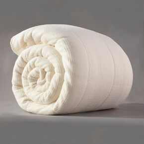 Natural Cotton Batting for Quilting, Batting for Sewing Handmade Quilts All Season Light Weight Quilt Batting for Quilts, Craft and Wearable Arts 200GSM 79x91 Inch in Saudi Arabia