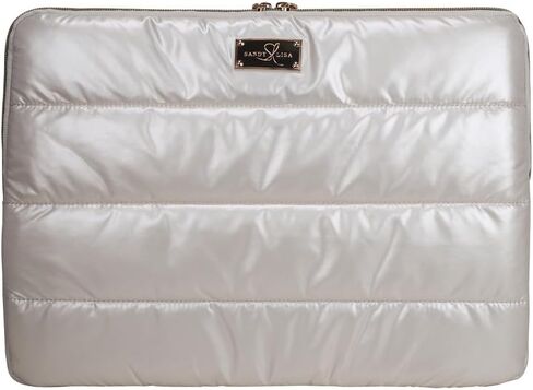 14 Inch Laptop Sleeve, Chevron Printed Protective Case with Buttery Soft Anti-Scratch Lining in Saudi Arabia