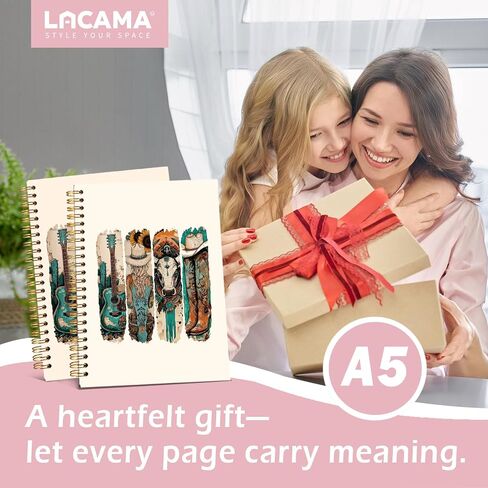 Lacama Bible Notebook Prayer Journal for Women ， هدايا مسيحية ملهمة للنساء ， أجهزة الكمبيوتر المحمولة للكتاب المقدس لأخذ الملاحظات ، دفتر Noteblic jardcover للمكتب للإمدادات المدرسية 5.5 × 8.3 in Saudi Arabia