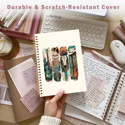 Lacama Bible Notebook Prayer Journal for Women ， هدايا مسيحية ملهمة للنساء ， أجهزة الكمبيوتر المحمولة للكتاب المقدس لأخذ الملاحظات ، دفتر Noteblic jardcover للمكتب للإمدادات المدرسية 5.5 × 8.3 in Saudi Arabia
