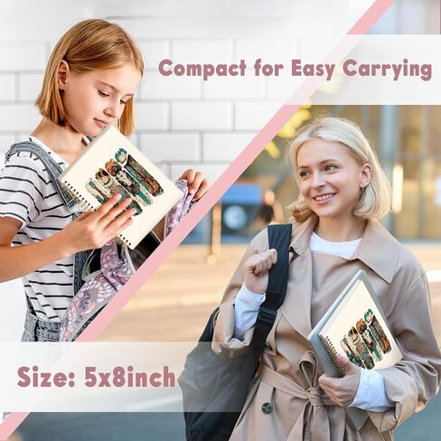 Lacama Bible Notebook Prayer Journal for Women ， هدايا مسيحية ملهمة للنساء ， أجهزة الكمبيوتر المحمولة للكتاب المقدس لأخذ الملاحظات ، دفتر Noteblic jardcover للمكتب للإمدادات المدرسية 5.5 × 8.3 in Saudi Arabia