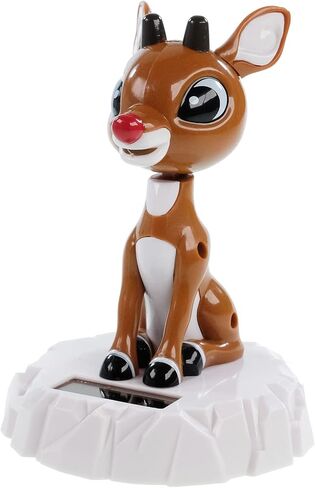 Ruz Snoopy Santa Claus Christmas Décor Solar Bobblehead, Indoor Home Decor and Holiday Decoration Figurine in Saudi Arabia