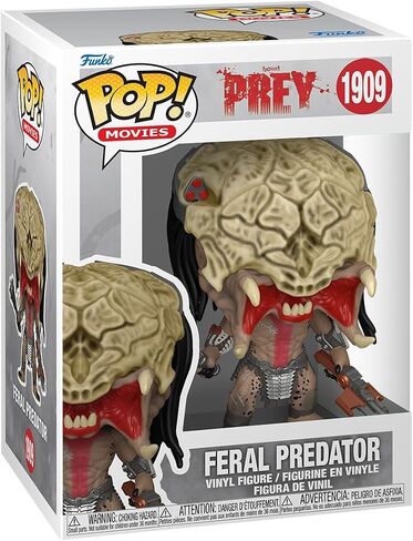 Funko Pop! Movies: Prey - Feral Predator - Collectable Vinyl Figure - Gift Idea - Official Merchandise - Toys for Kids & Adults - Disney Fans - Model Figure for Collectors and Display in Saudi Arabia