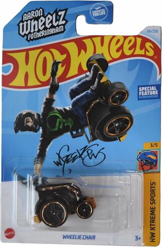 Hot Wheels Wheelie Chair, Xtreme Sports 3/5 [Black] 64/250 in Saudi Arabia