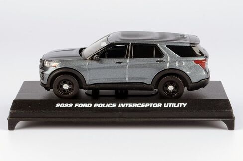 for Ford 2022 Explorer Police Interceptor Utility Blank Black Builder Kit 1/43 (5 inch) Diecast Model Motormax 79521 (Black) in Saudi Arabia