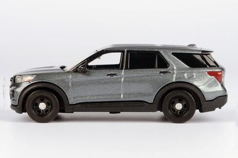 for Ford 2022 Explorer Police Interceptor Utility Blank Black Builder Kit 1/43 (5 inch) Diecast Model Motormax 79521 (Black) in Saudi Arabia