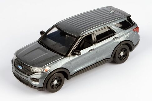 for Ford 2022 Explorer Police Interceptor Utility Blank Black Builder Kit 1/43 (5 inch) Diecast Model Motormax 79521 (Black) in Saudi Arabia